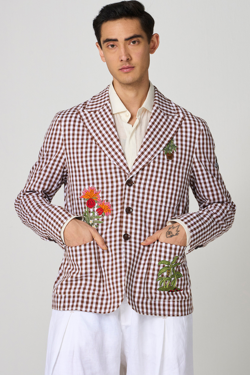 GARDEN CHECKS JACKET