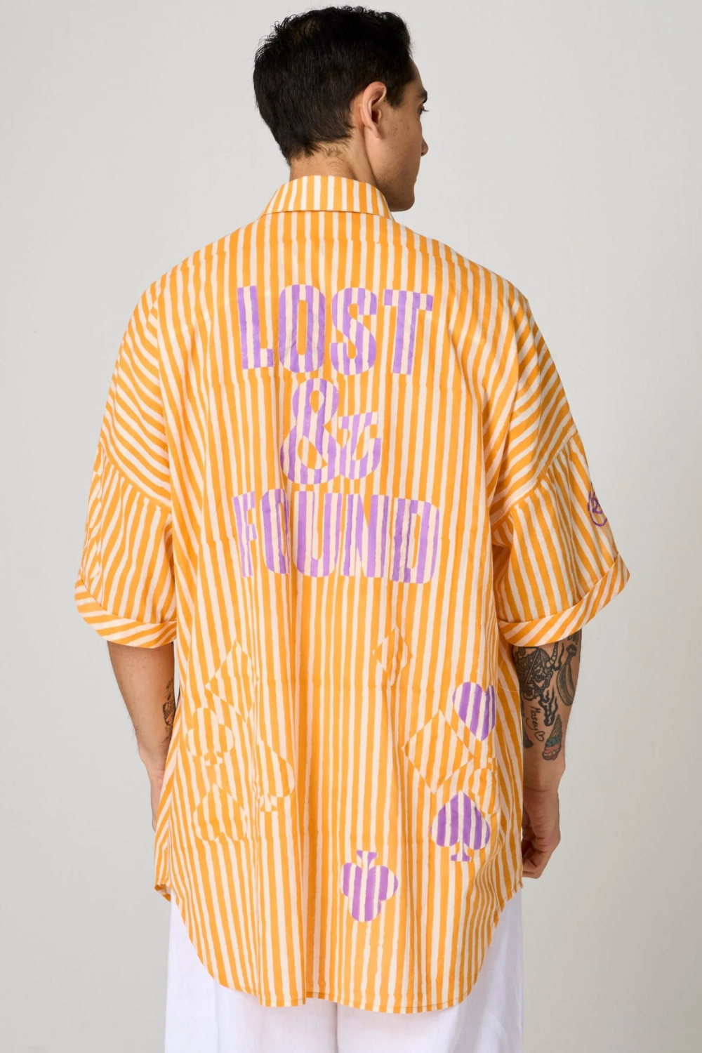 LOST & FOUND OVERSIZE SHIRT