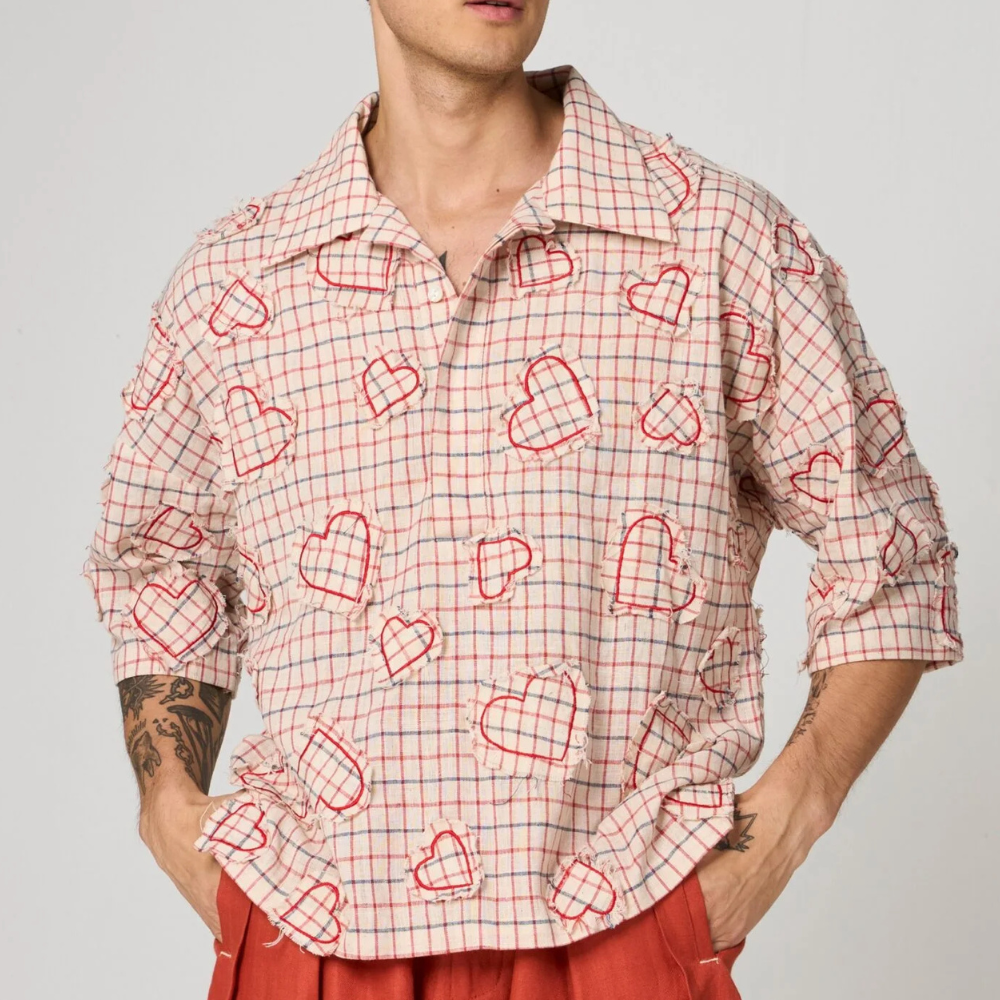 CHECK D’AMOUR SHIRT