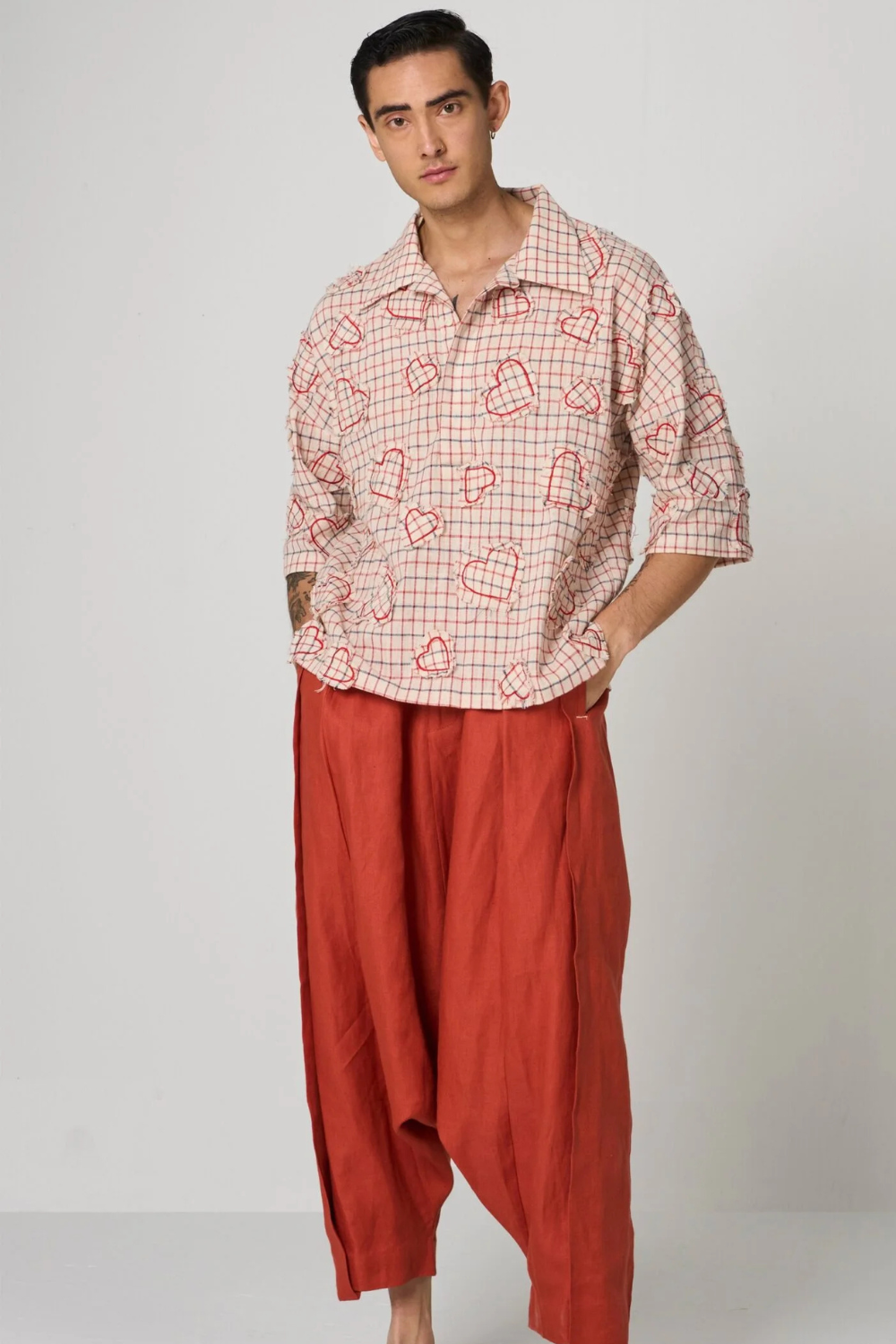 CHECK D’AMOUR SHIRT