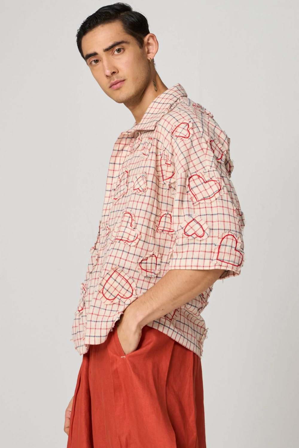 CHECK D’AMOUR SHIRT