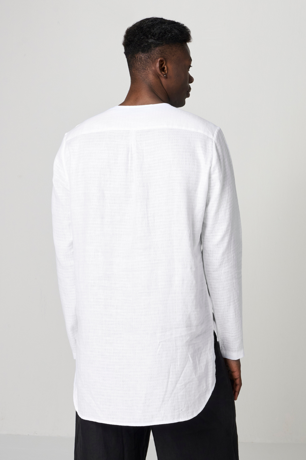 CREW KURTA - WHITE