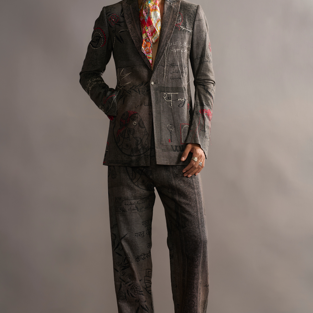 GULBASH PRINTED SUIT