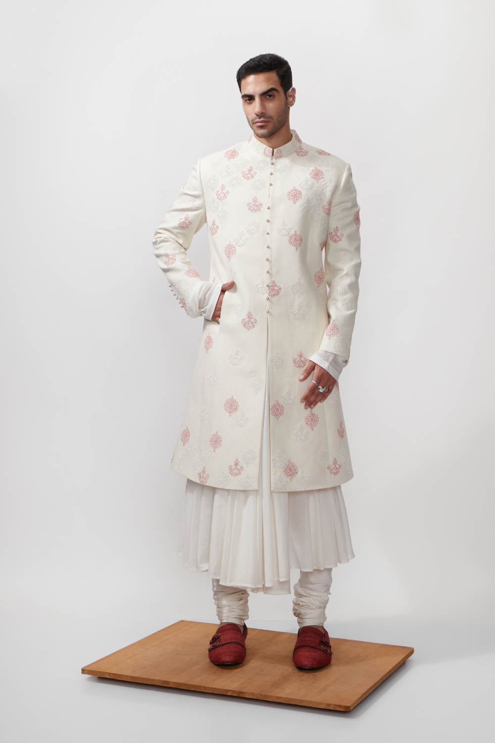 PARIZAAD - FLARED ACHKAN SET