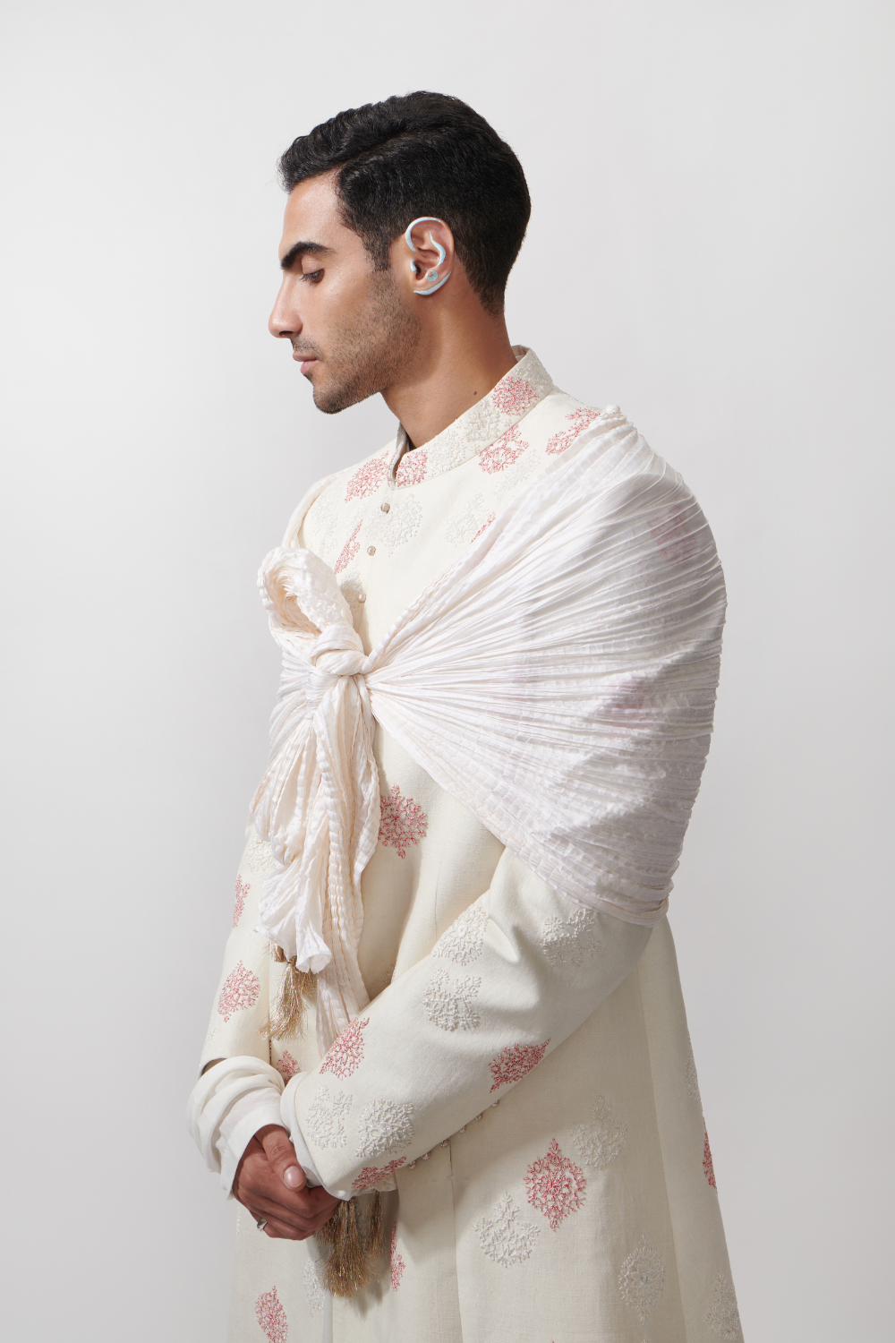 PARIZAAD - FLARED ACHKAN SET