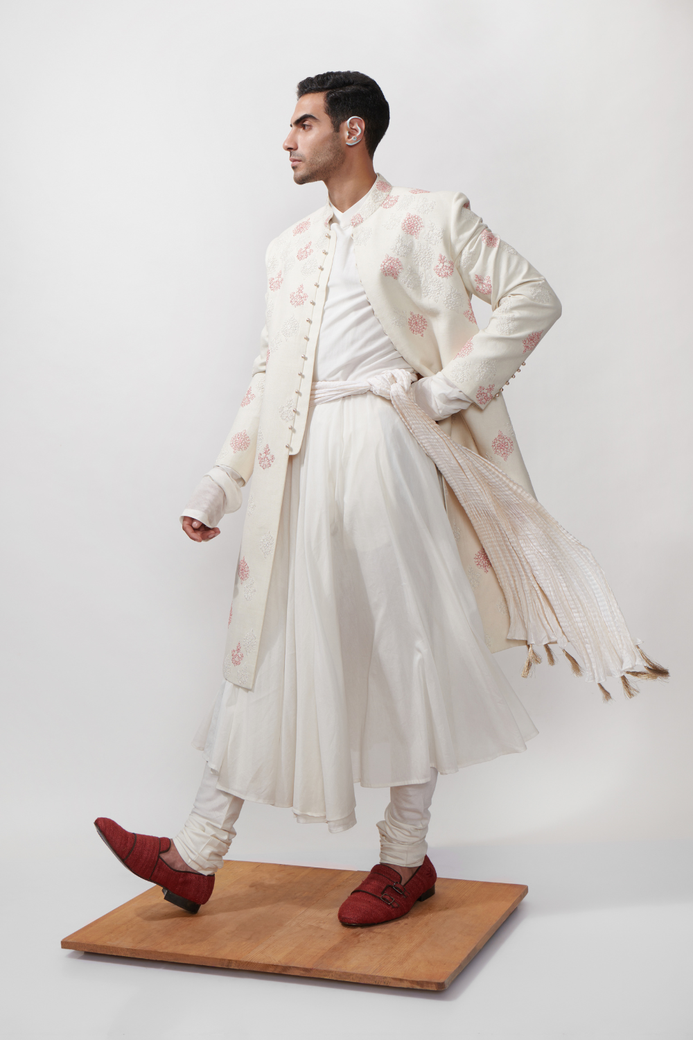 PARIZAAD - FLARED ACHKAN SET