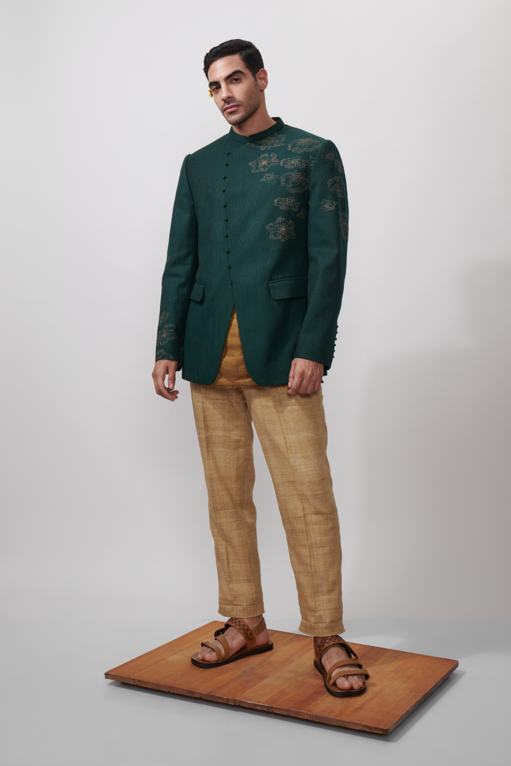 NOOR - MIDNIGHT FLORA BANDHGALA