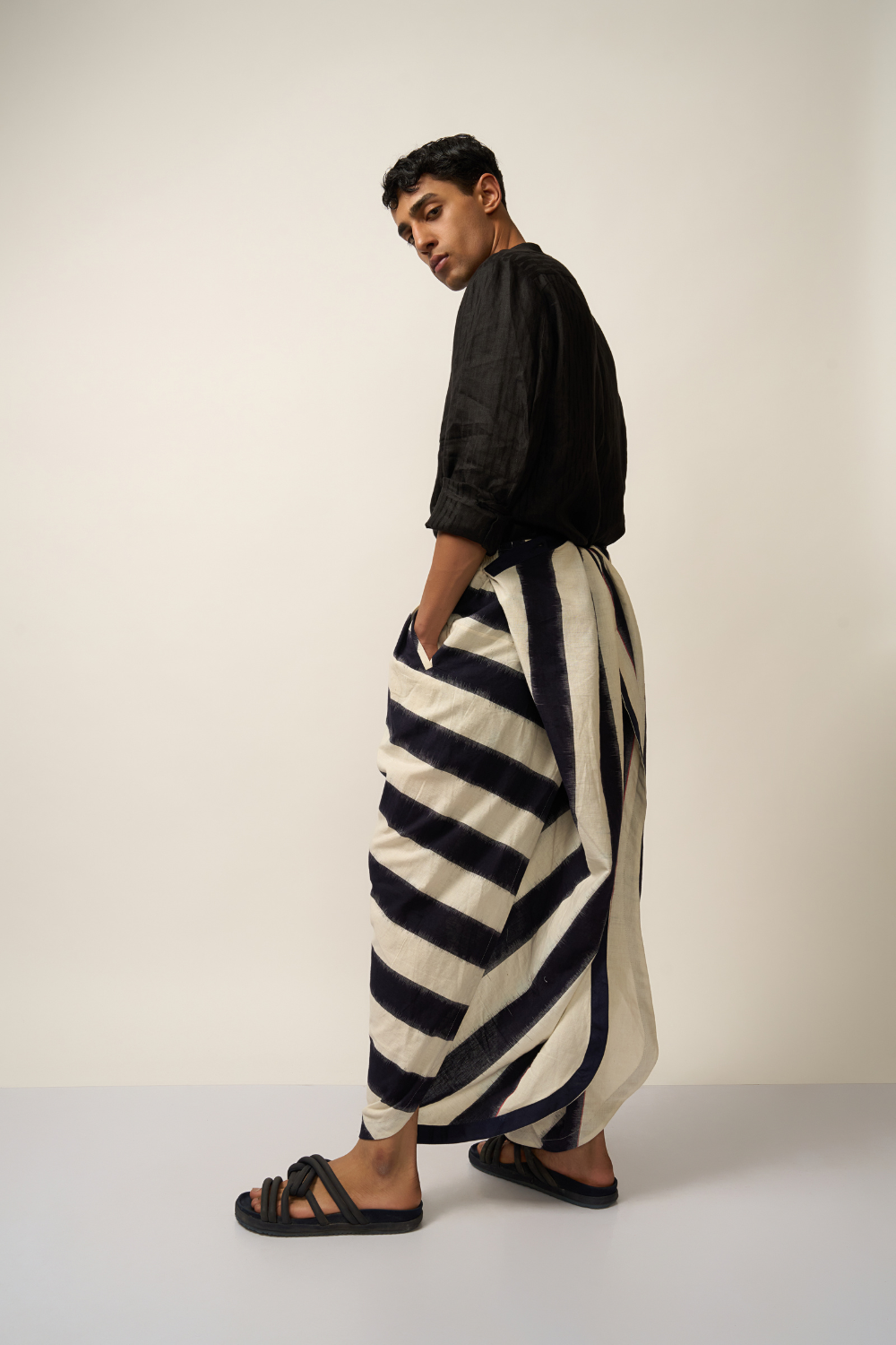 IKAT STRIPE DHOTI