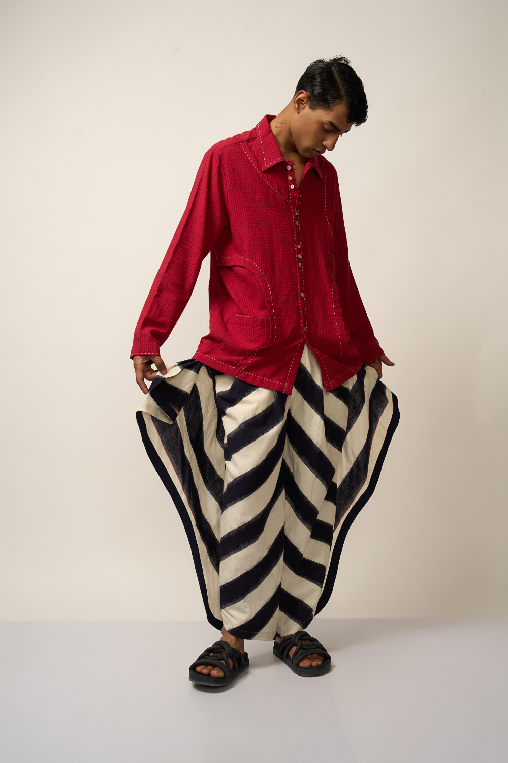 IKAT STRIPE DHOTI